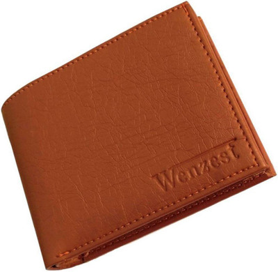 

Wenzest Boys Tan Artificial Leather Wallet(10 Card Slots)