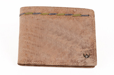 

DHide Designs Men Yellow Genuine Leather Wallet(4 Card Slots), Black