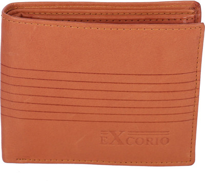 

eXcorio Men Tan Genuine Leather Wallet(7 Card Slots)