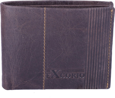 

eXcorio Men Brown Genuine Leather Wallet(7 Card Slots)