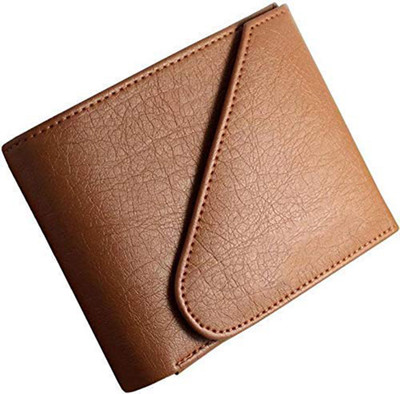 

khirki Men Brown Genuine Leather Wallet(6 Card Slots)