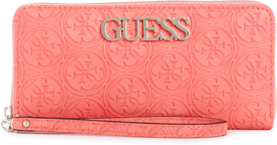 

Guess Women Multicolor Artificial Leather Wallet(12 Card Slots), Coral