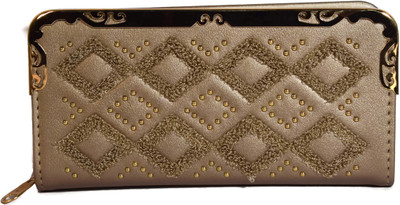 

Ferishta Women Gold Artificial Leather Wallet(8 Card Slots)