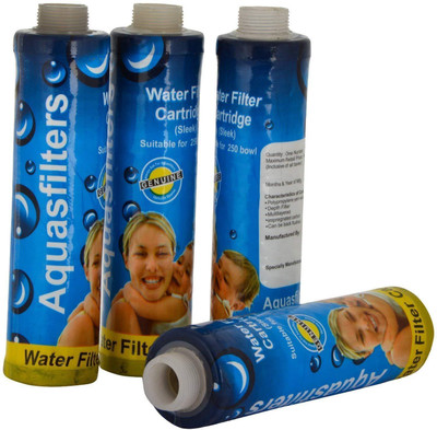 

CAPTOLIFE Aqua Filter Sediment Filter 4 pc Set for aquas nova Solid Filter Cartridge(0.9, Pack of 4)