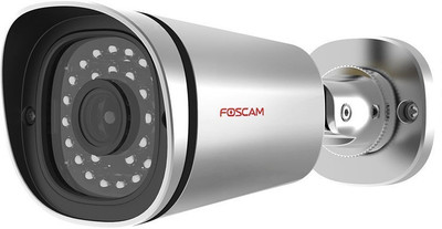 

Foscam 4MP Waterproof HD OUTDOOR IP Camera-FI9901EP Webcam(Silver)