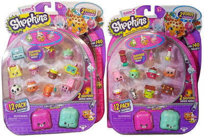 

Shopkins Season 5 - 12 Pack (2 Packs)(Multicolor)