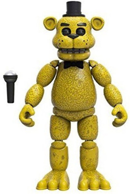 

Funko Five Nights at Freddy s Articulated Golden Freddy Action Figure 5(Yellow)