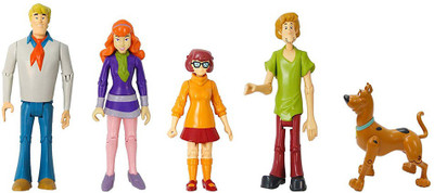 

Scooby-Doo Mystery Mates Figure 5Pack Mystery Solving Crew, Multicolor(Multicolor)
