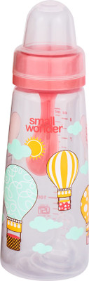 

Small Wonder Feeding Bottle 250Â mlÂ PPÂ Natural Bottle_Pink - 250 ml(Pink)