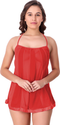 Xs and Os Self Design Babydoll