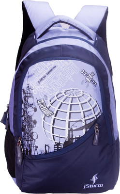 

Istorm navy blue and light blue 25 L Backpack(Blue)