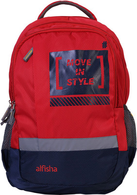 

ALFISHA AFB-COOL 35 L Backpack(Red, Blue)