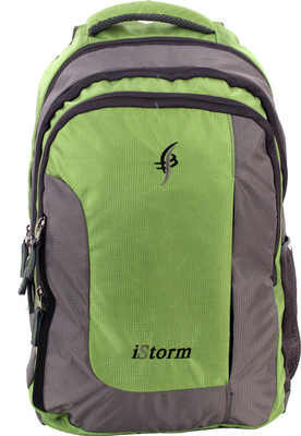

Istorm Glory XL green and grey backpack Multipurpose Bag(Green, Grey, 25)