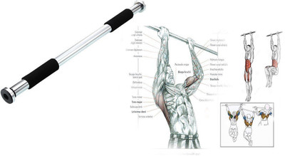 

Strauss Door Pull-up Bar(Silver)