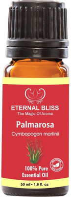 

Eternal Bliss Palmarosa Essential Oil, 100% Pure, & Undiluted (50ML)(50 ml)