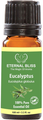 

Eternal Bliss Eucalyptus Essential Oil, 100% Pure, & Undiluted (100ML)(100 ml)