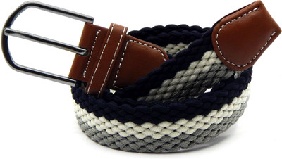 

ELS Men & Women Casual, Evening, Formal Multicolor Canvas, Fabric, Synthetic Belt