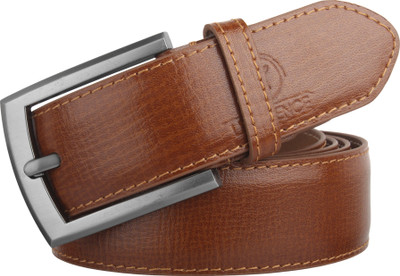 

LIMERENCE Men Formal, Casual Tan Genuine Leather Belt