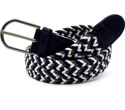 

ELS Men & Women Casual, Evening, Formal Multicolor Canvas, Fabric, Synthetic Belt