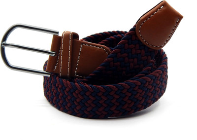 

ELS Men & Women Casual, Evening, Formal Multicolor Canvas, Fabric, Synthetic Belt