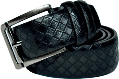 

Variety & Capture Men Party, Formal, Casual, Evening Black Genuine Leather Belt
