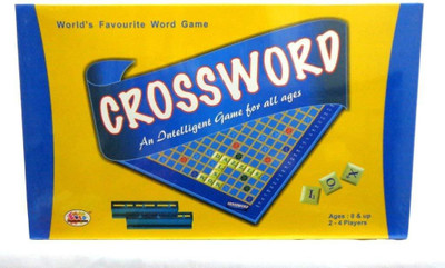 Ekta Crossword (Multicolour) Board Game