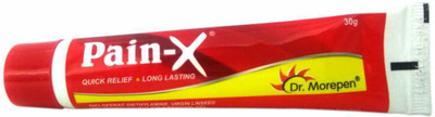 

Dr. Morepen Pain-X Body Pain Relief Cream Tube For Leg, Foot, Back, Muscle Pain Cream(30)
