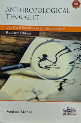 Anthropological Thought - For Civil Services Main Examination (Revised Edition)(English, Paperback, VENKATA MOHAN)