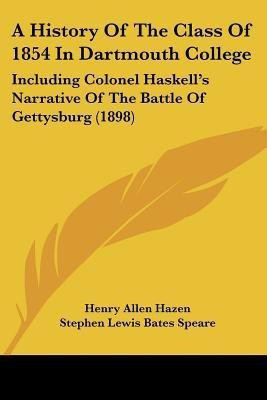 A History Of The Class Of 1854 In Dartmouth College(English, Paperback, unknown)