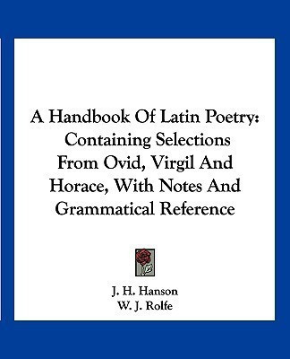 A Handbook Of Latin Poetry(English, Paperback, unknown)