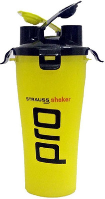 

Strauss Dual Pro 700 ml Shaker(Pack of 1, Yellow)