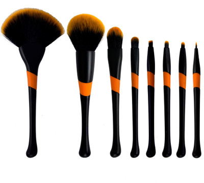 

Ladista Baseball Girl Makeup Brush Kit Makeup 8Pcs Brushes Set with Portable Retail Kit(Pack of 8)