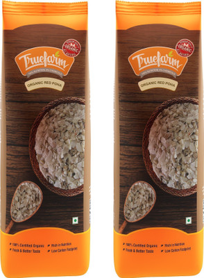 

Truefarm Organic Red Poha(600 g, Pouch, Pack of 2)