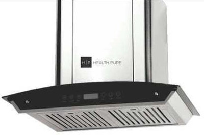 

Health Pure Dizney Single Filter (60cm, Baffle filter with Touch Panel, 1100m3/h) Wall Mounted Chimney(Silver 1100 CMH)