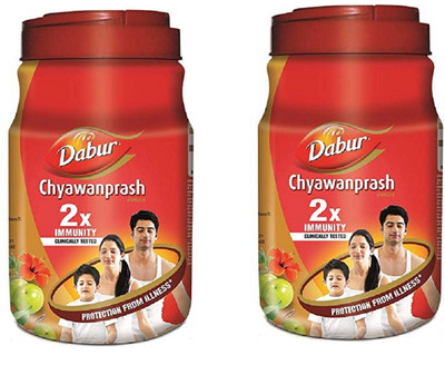 

Dabur Double Immunity Chyawanprash (pack of 2)(2 kg)