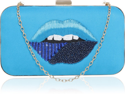 

Kleio Party Green Clutch