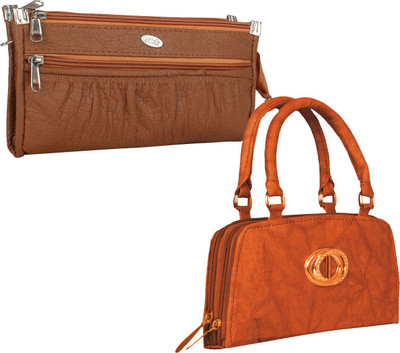 

Element Cart Casual, Party, Formal Brown Clutch