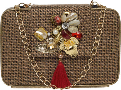 TARUSA Casual Brown Clutch