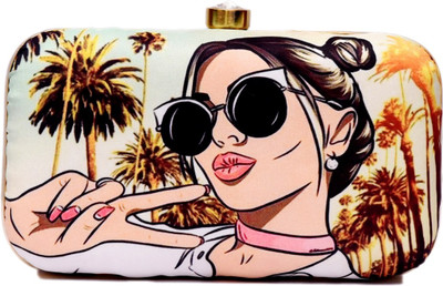 

Dejan Casual, Formal, Party Multicolor Clutch