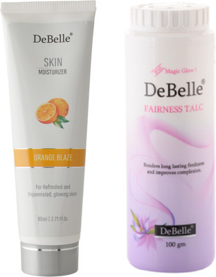 

DeBelle Skin Moisturizer Orange Blaze & 100g Fairness talc(Set of 1)