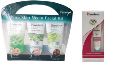

Himalaya NEEM FACAIL KIT, UNDER EYE CREAM(Set of 2)