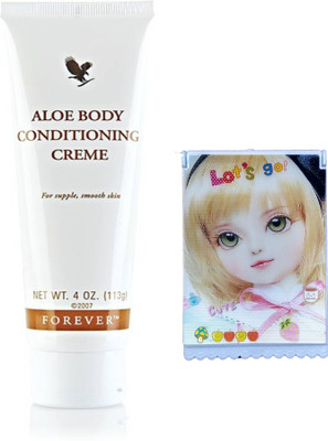 

Forever Living Aloe Body Conditioning Crème (113 ml) with pocket mirror {SET 2}(Set of 2)