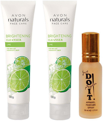 

Avon Anew Two Brightening Lime Cleanser (100 ml) with one do it perfume 30 ml(Set of 3)