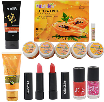 

NutriGlow Daily Essential Face care and Makeup Kit(Set of 1)