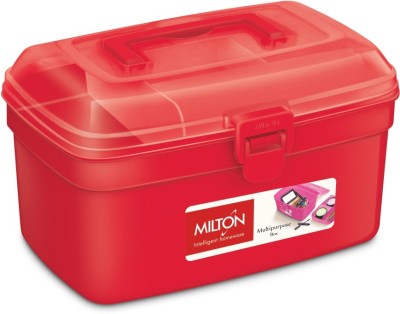 MILTON Plastic Utility Container  - 1000 ml(Red)