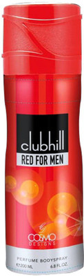 

COSMO DESIGNS CLUBHILL RED FOR MEN Perfume Body Spray - For Men(200 ml)