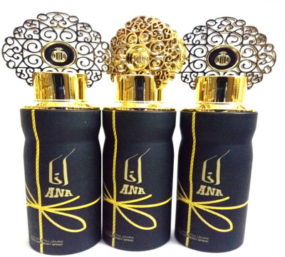 

ARABIYAT ANA Perfume Body Spray - For Men & Women(600 ml, Pack of 3)