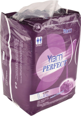 

YBM Perfect Adult Diapers - L(10 Pieces)