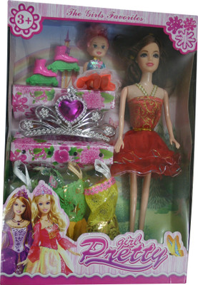 

99Shoppy Doll Set(Multicolor)