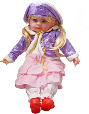 

Cuddles collections World Musical Happy Laughing Baby Doll Singing Baby Doll(Multicolor)